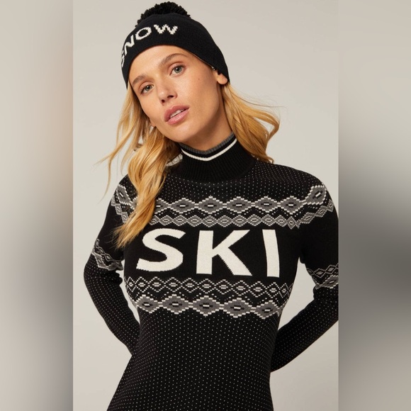Alp N Rock Tops - Alp N Rock Goldie Mock Neck Ski Sweater